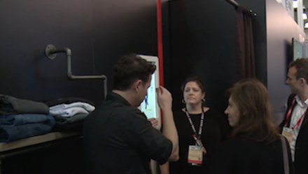 Scala Interactive Fitting Room Retail Experience Demo at NRF